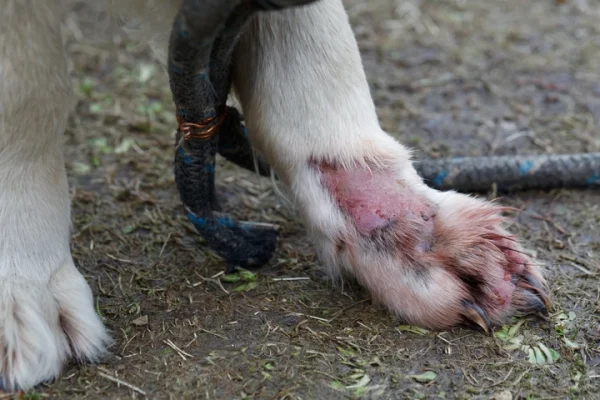 Tratamiento de dermatitis en perros - Cuidado de las almohadillas
