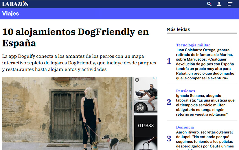 Nota de prensa de Doguify